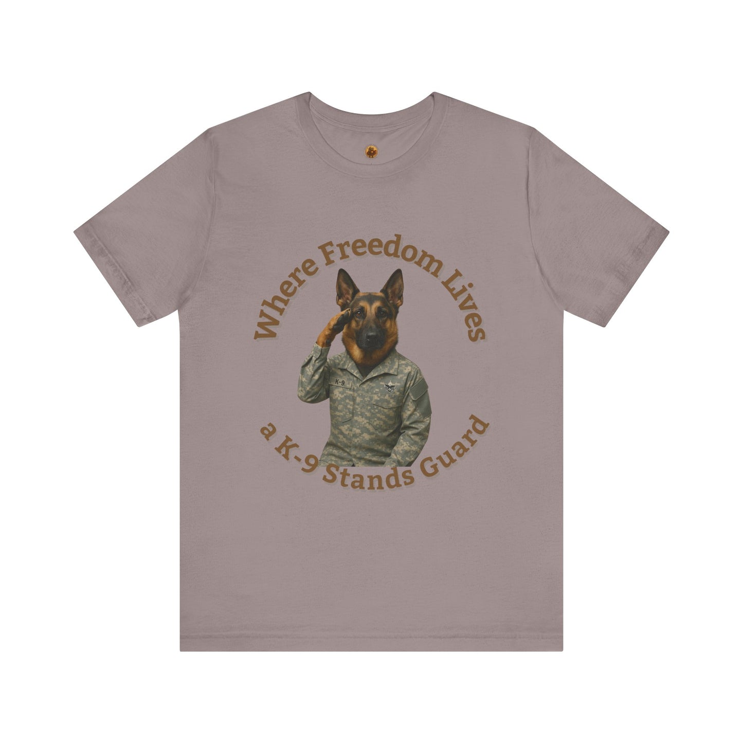 Air Force Dog Tee - Fantasy Dog Portraits