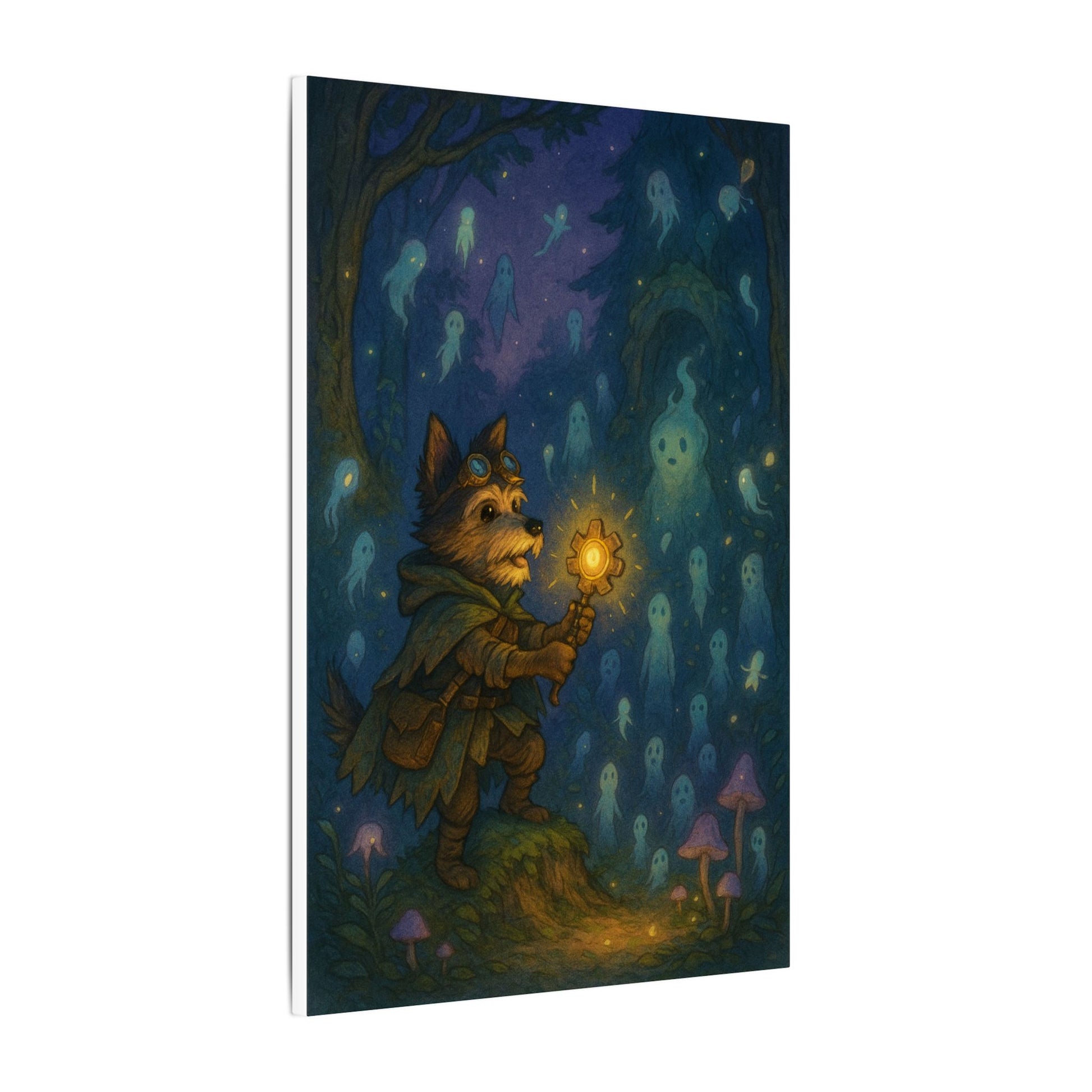Spectral Guardian-Fantasy Dog Portraits - Fantasy Dog Portraits
