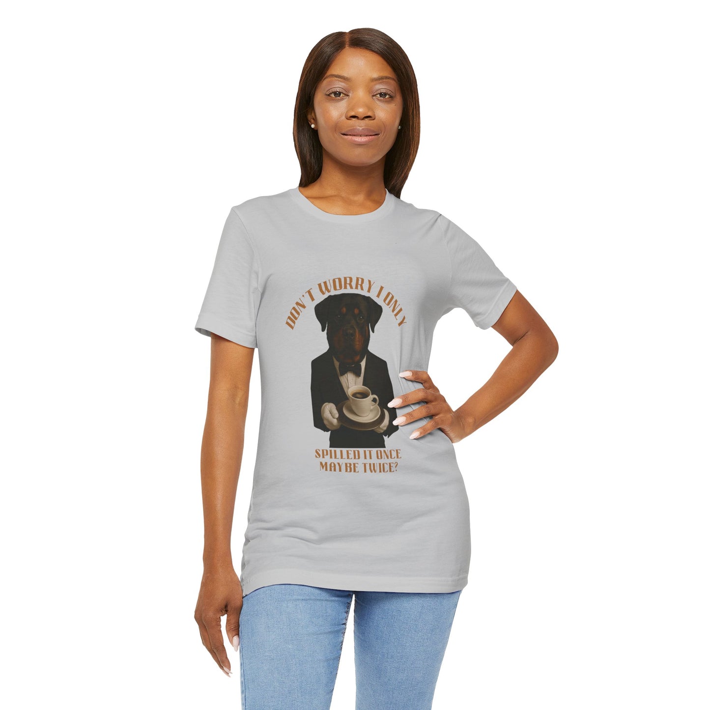 Funny Dog Lover Tee, Unisex Jersey T-Shirt, Gift for Pet Owners, Quirky Humor Shirt, Dog Lover's Apparel, Perfect for Birthdays