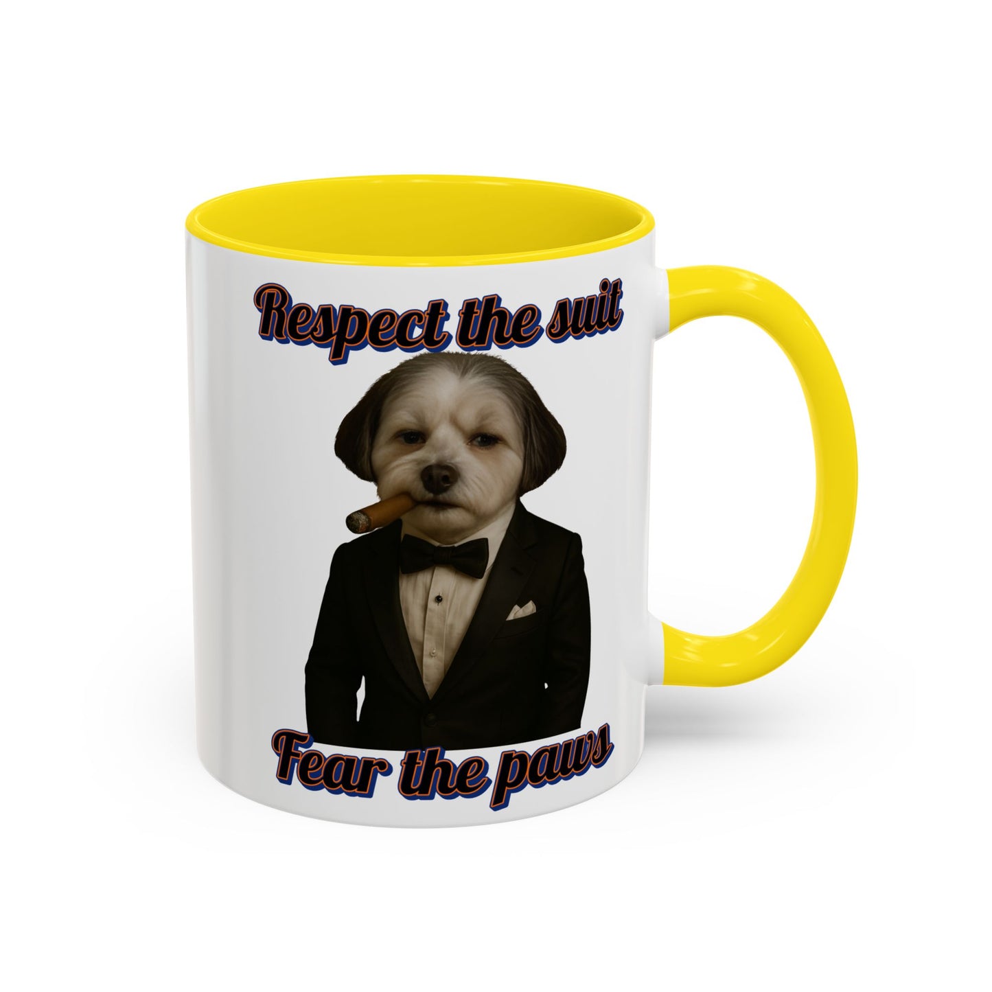 Dogfather Coffee Mug, Funny Gifts, K-9 Heroes, Dog Lover's Gift - Fantasy Dog Portraits
