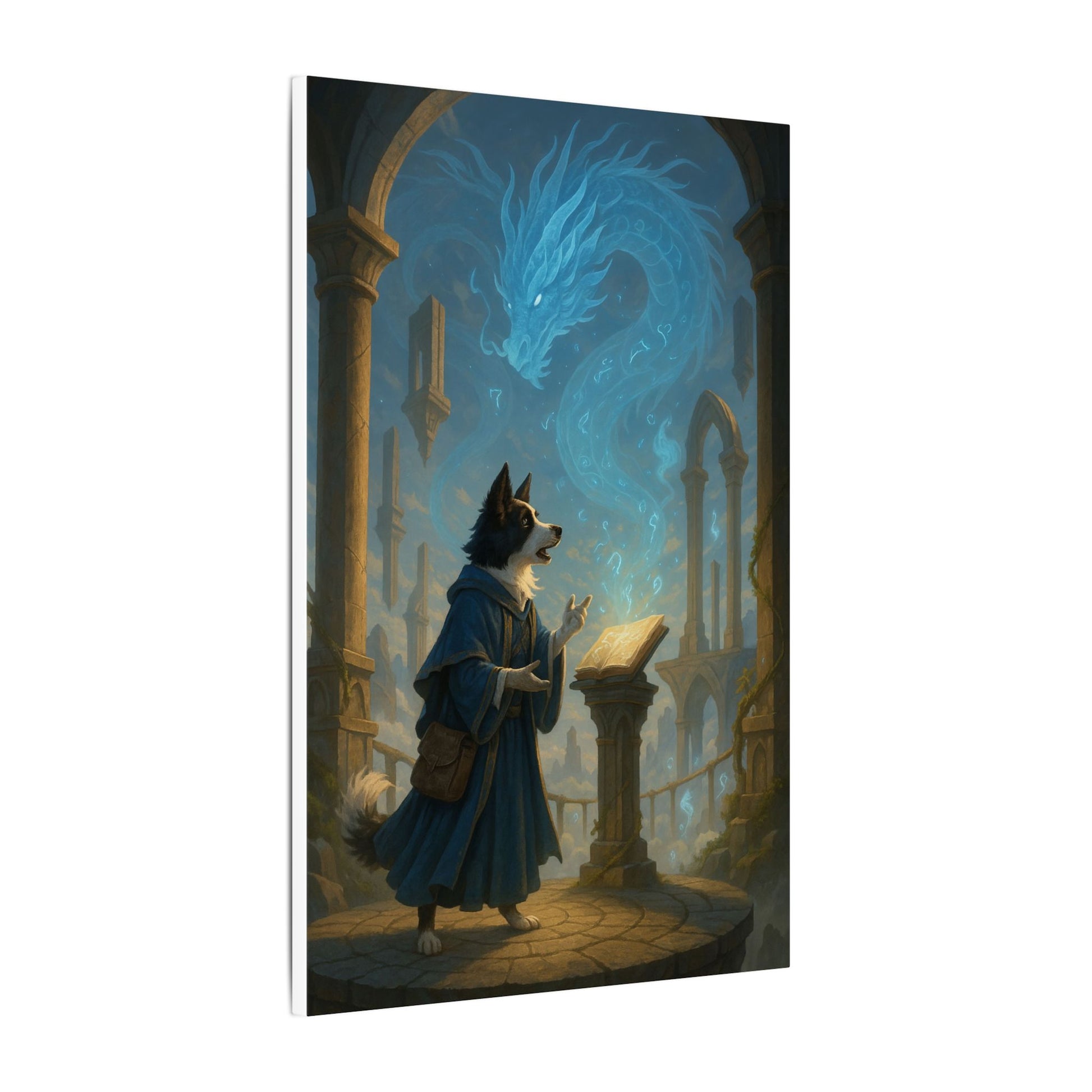 Mystic Canine Conjurer-Fantasy Dog Portraits - Fantasy Dog Portraits
