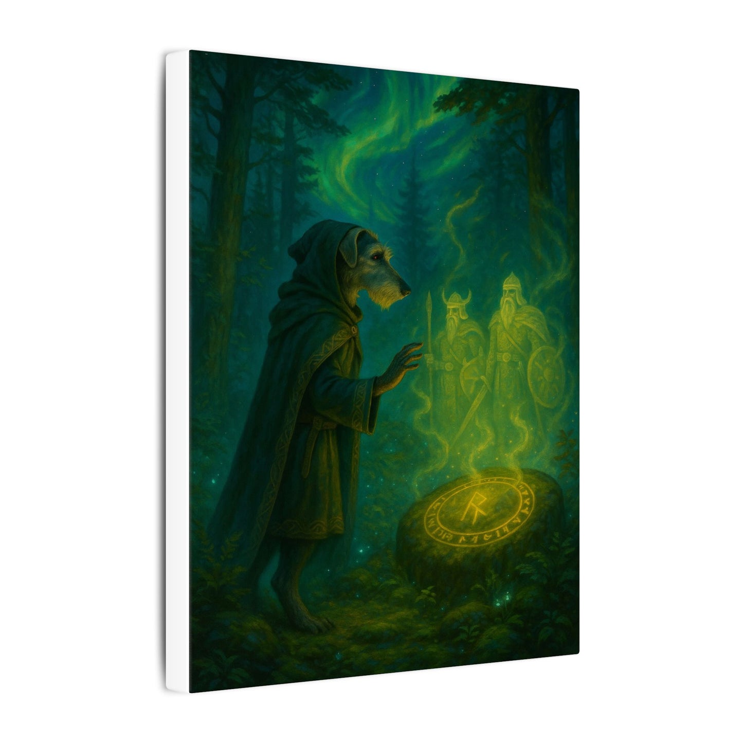 Runic Summons-Fantasy Dog Portraits - Fantasy Dog Portraits