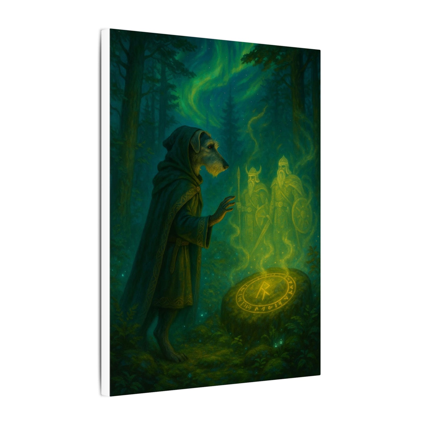 Runic Summons-Fantasy Dog Portraits - Fantasy Dog Portraits