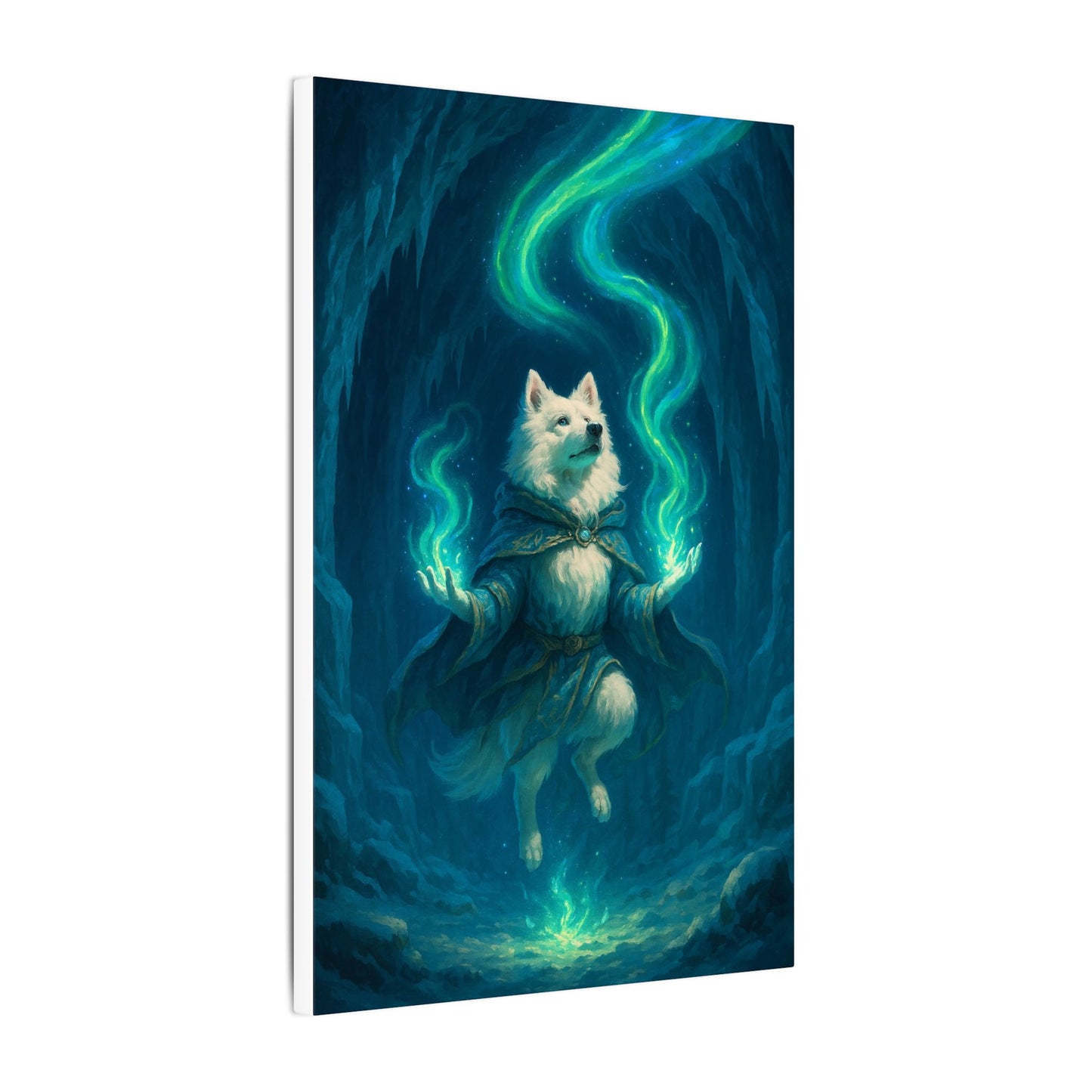 Wizard of Whispers-Fantasy Dog Portraits - Fantasy Dog Portraits