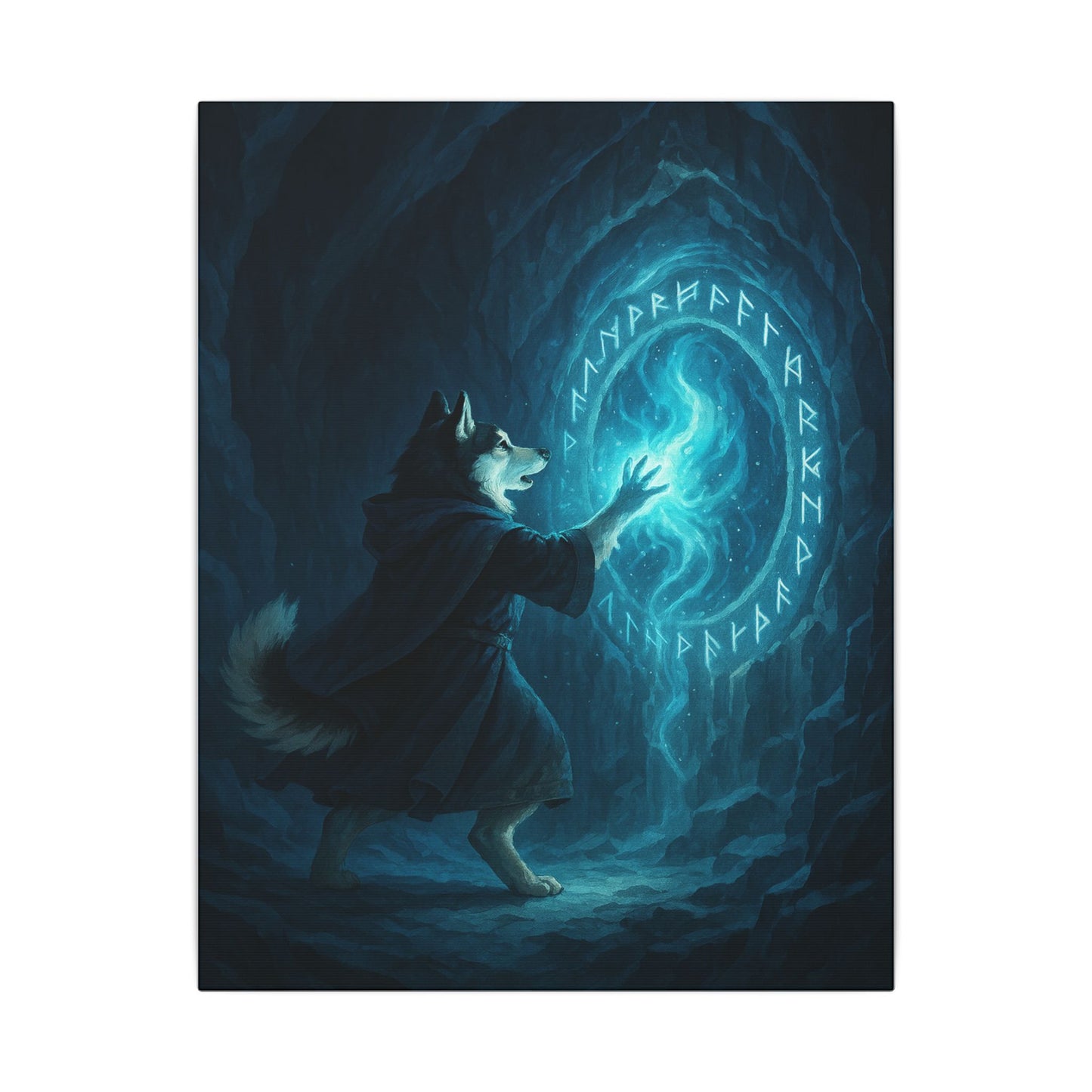 Rune Wolf's Portal-Fantasy Dog Portraits - Fantasy Dog Portraits