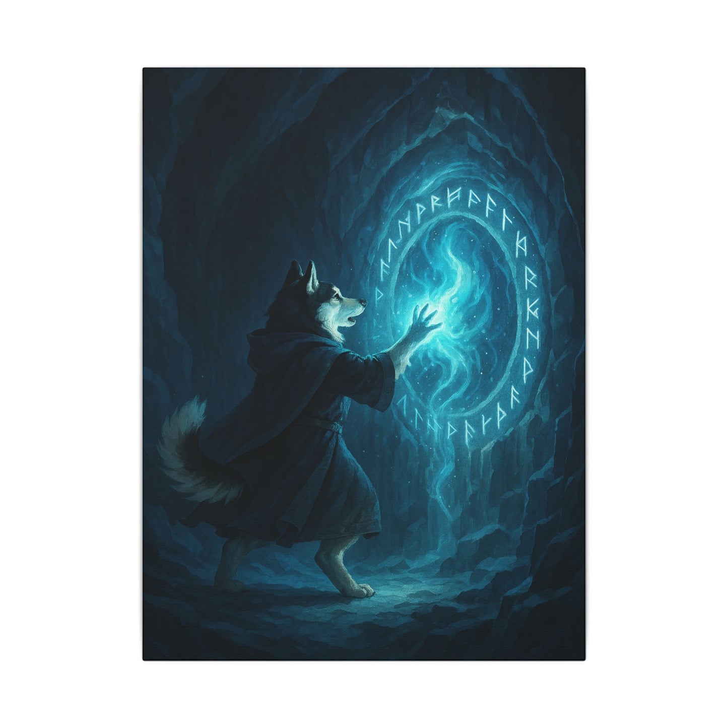 Rune Wolf's Portal-Fantasy Dog Portraits - Fantasy Dog Portraits