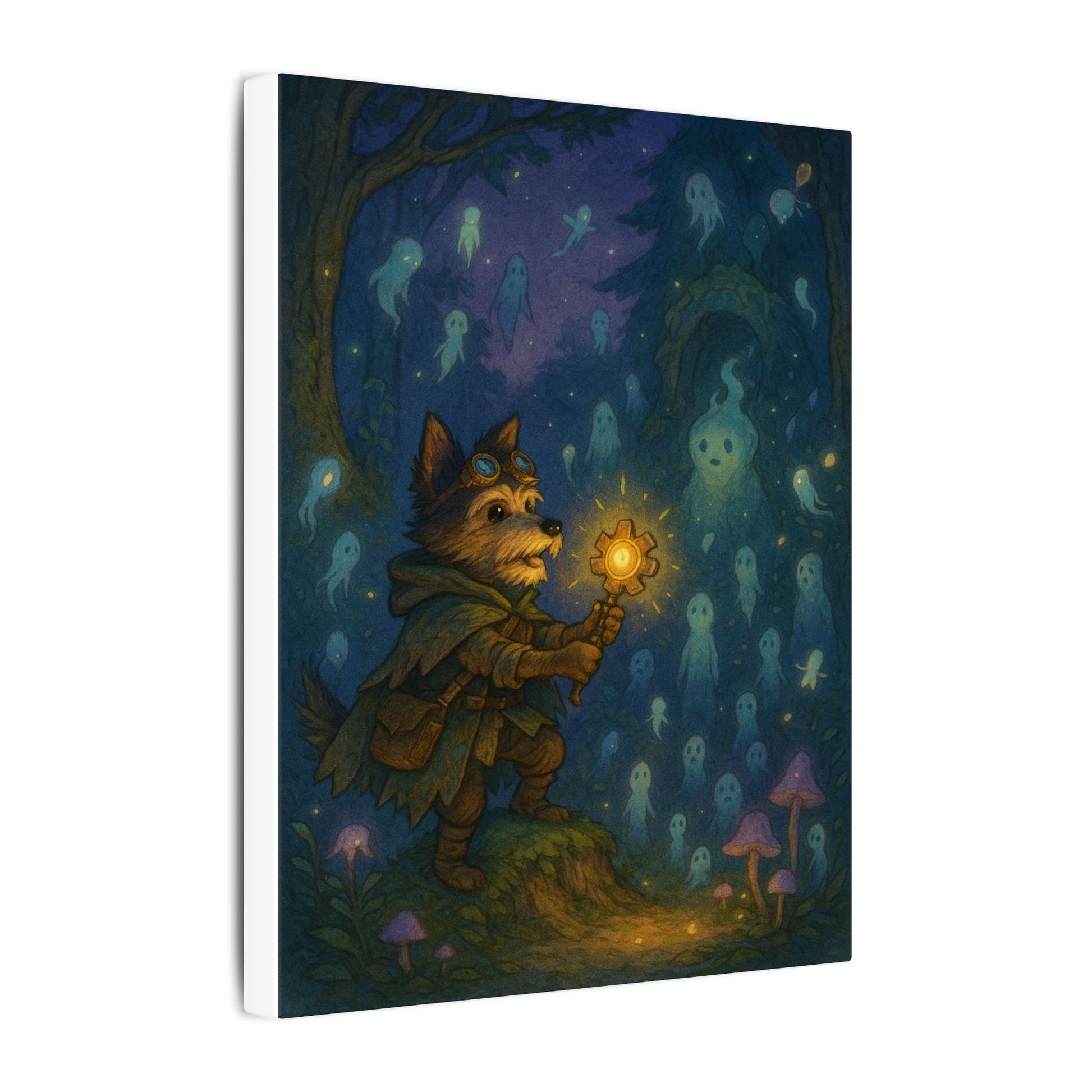 Spectral Guardian-Fantasy Dog Portraits - Fantasy Dog Portraits