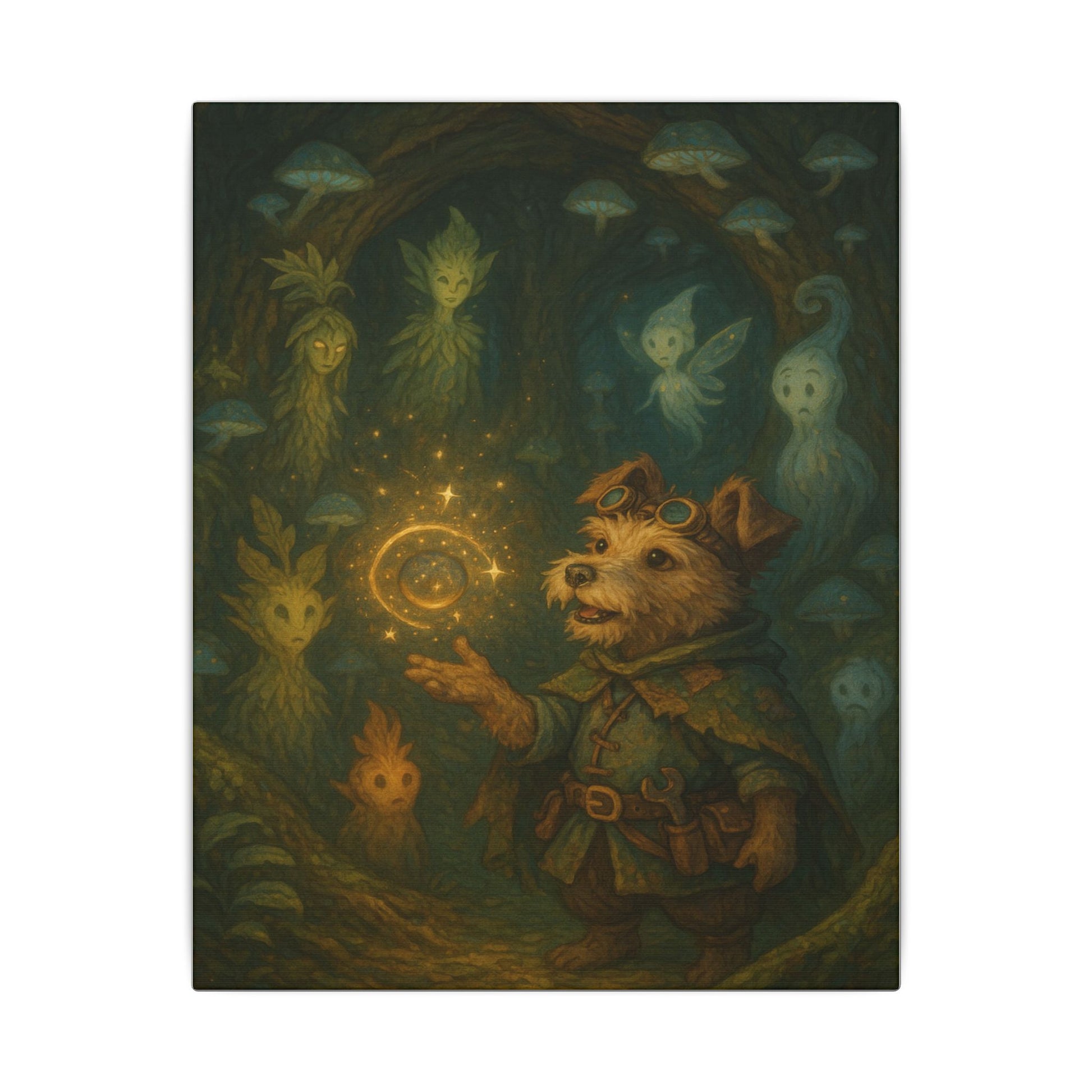 Woodland Magic-Fantasy Dog Portraits - Fantasy Dog Portraits