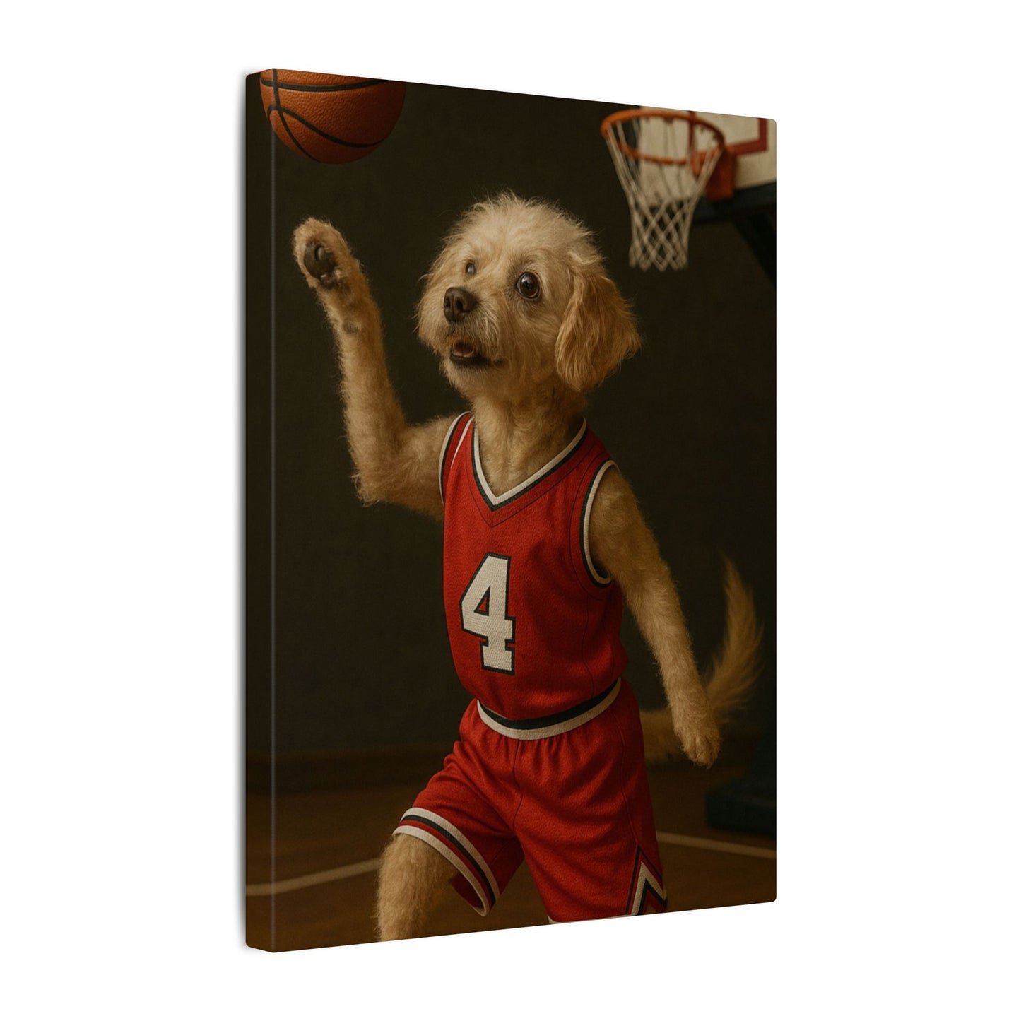 Hoops Hero-Fantasy Dog Portraits - Fantasy Dog Portraits
