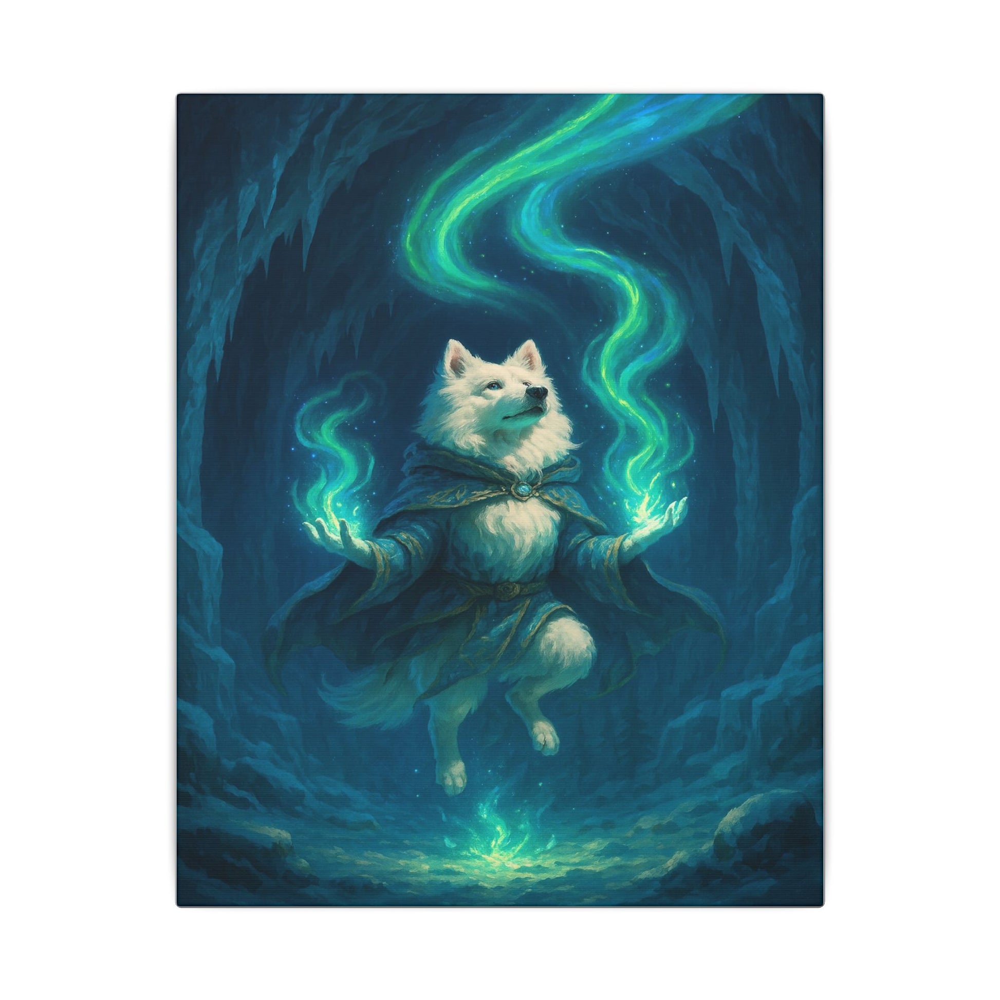 Wizard of Whispers-Fantasy Dog Portraits - Fantasy Dog Portraits