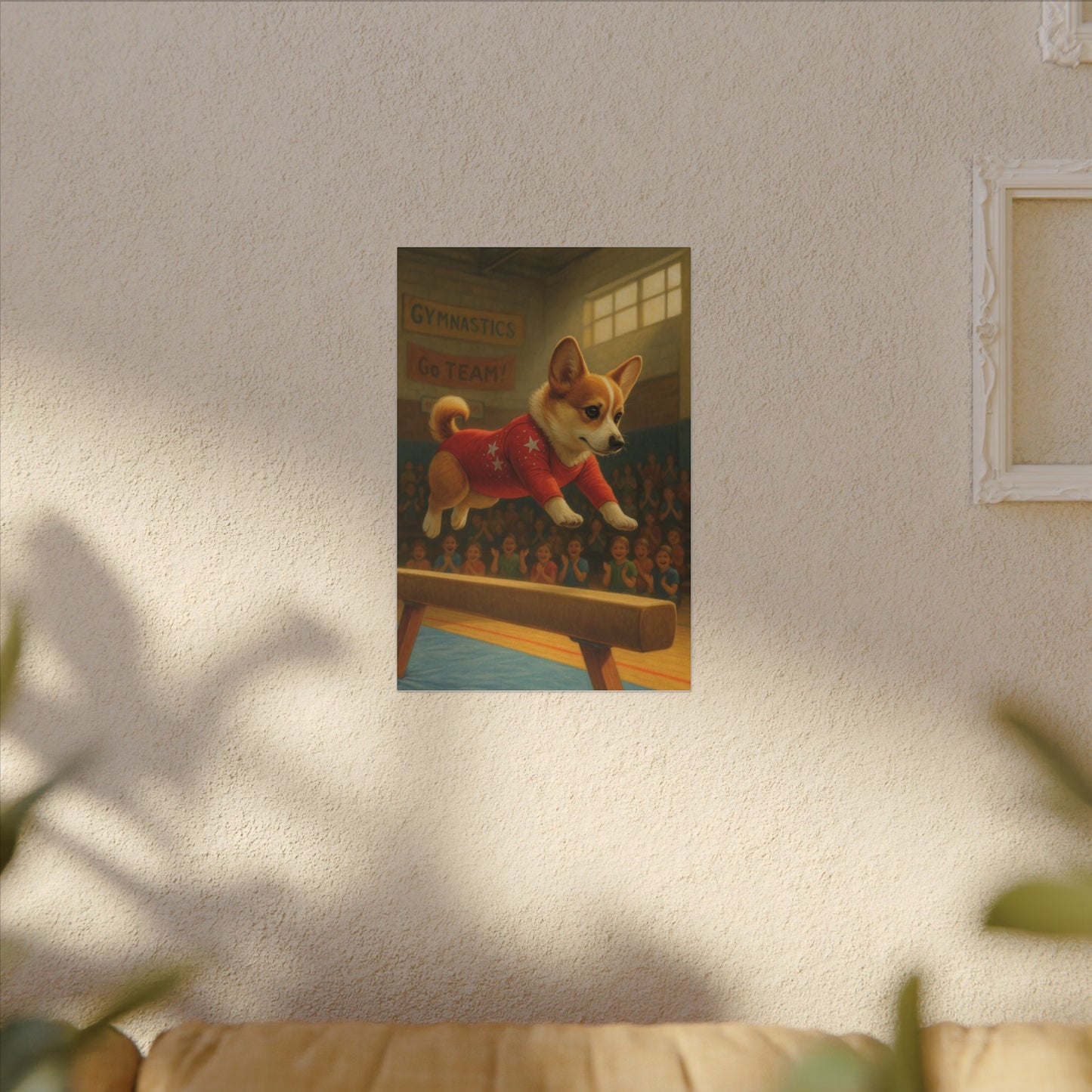 Corgi Gymnastics-Fantasy Dog Portraits - Fantasy Dog Portraits