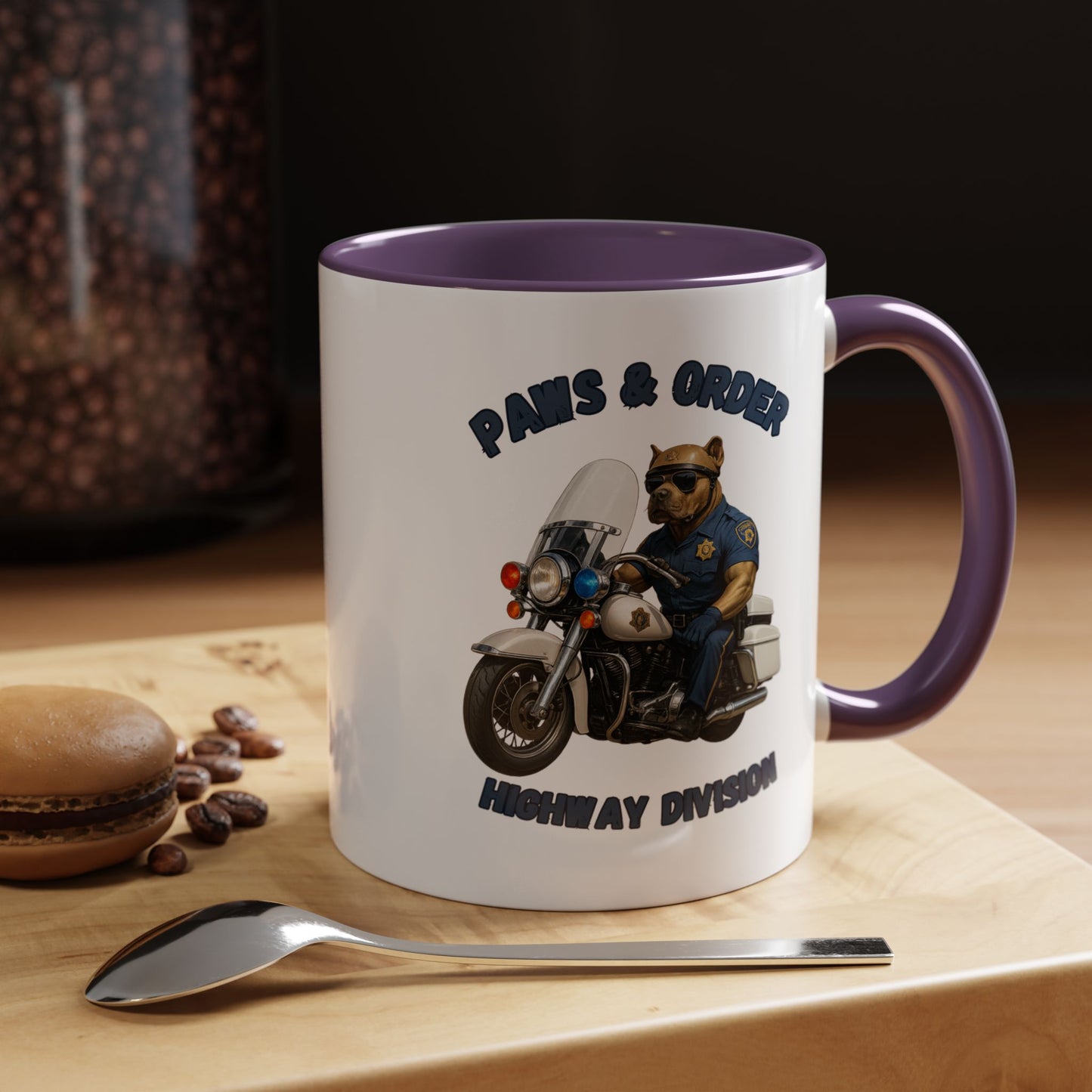 Law Dog Rider-Fantasy Dog Portraits