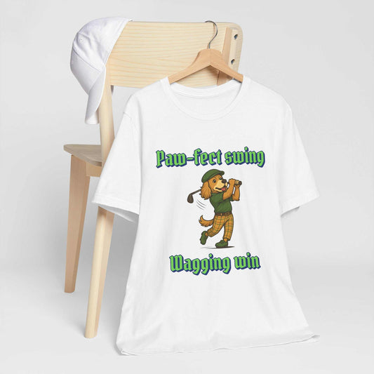 Putt Paws on the Green-Fantasy Dog Portraits - Fantasy Dog Portraits