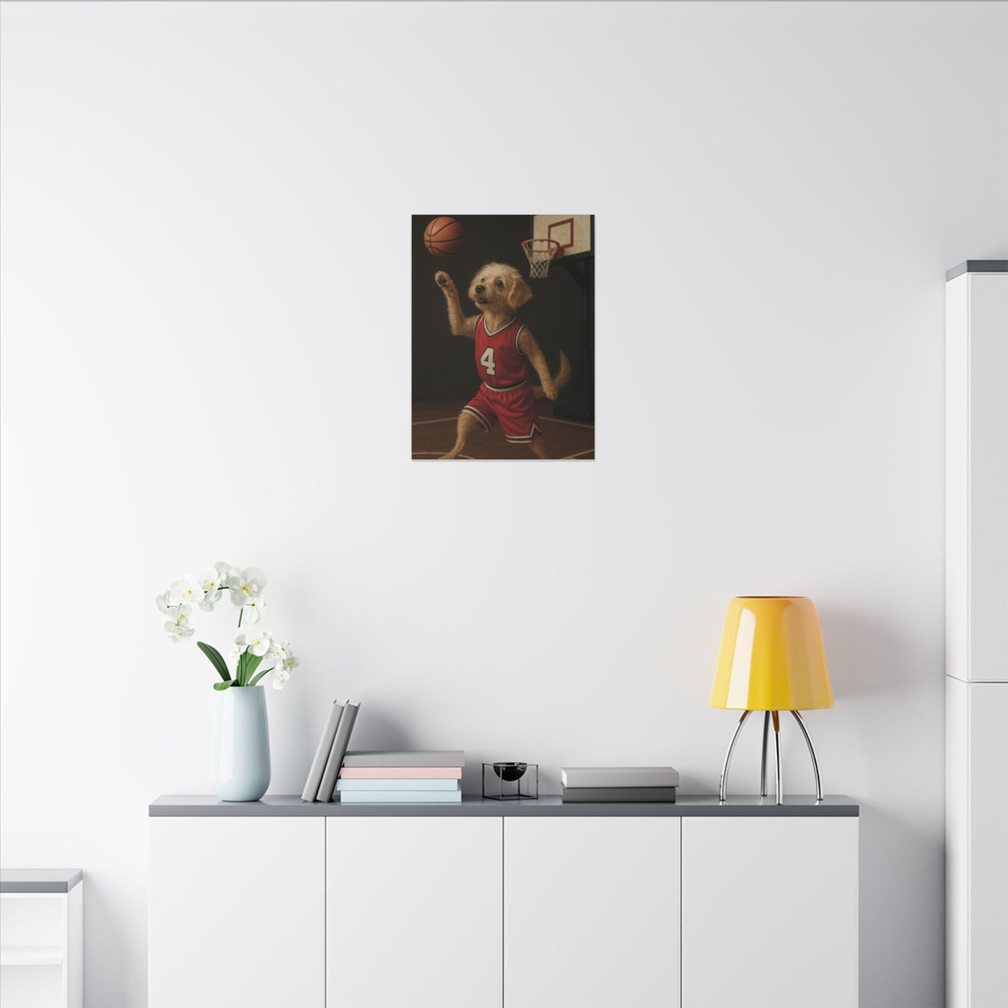 Hoops Hero-Fantasy Dog Portraits - Fantasy Dog Portraits