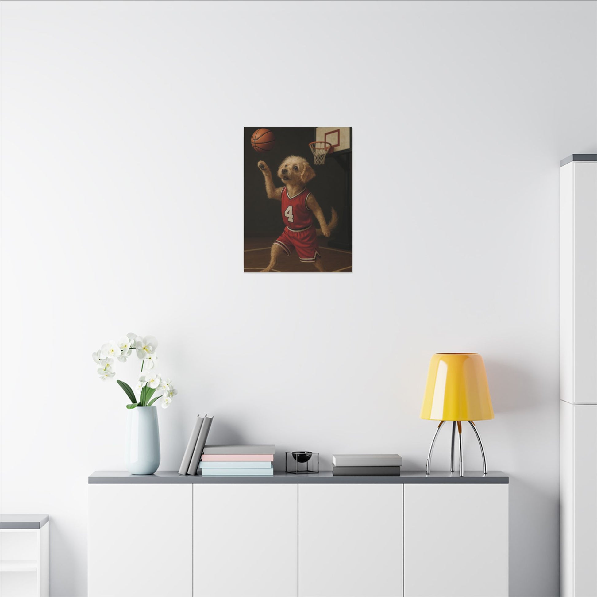 Hoops Hero-Fantasy Dog Portraits - Fantasy Dog Portraits