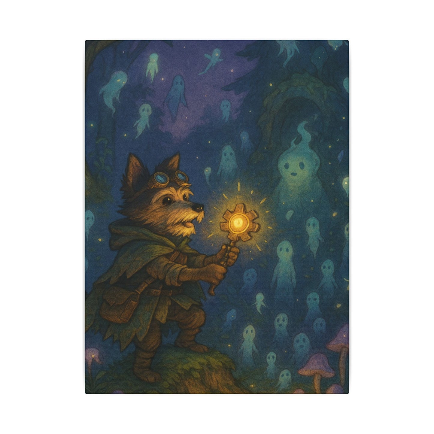 Spectral Guardian-Fantasy Dog Portraits - Fantasy Dog Portraits