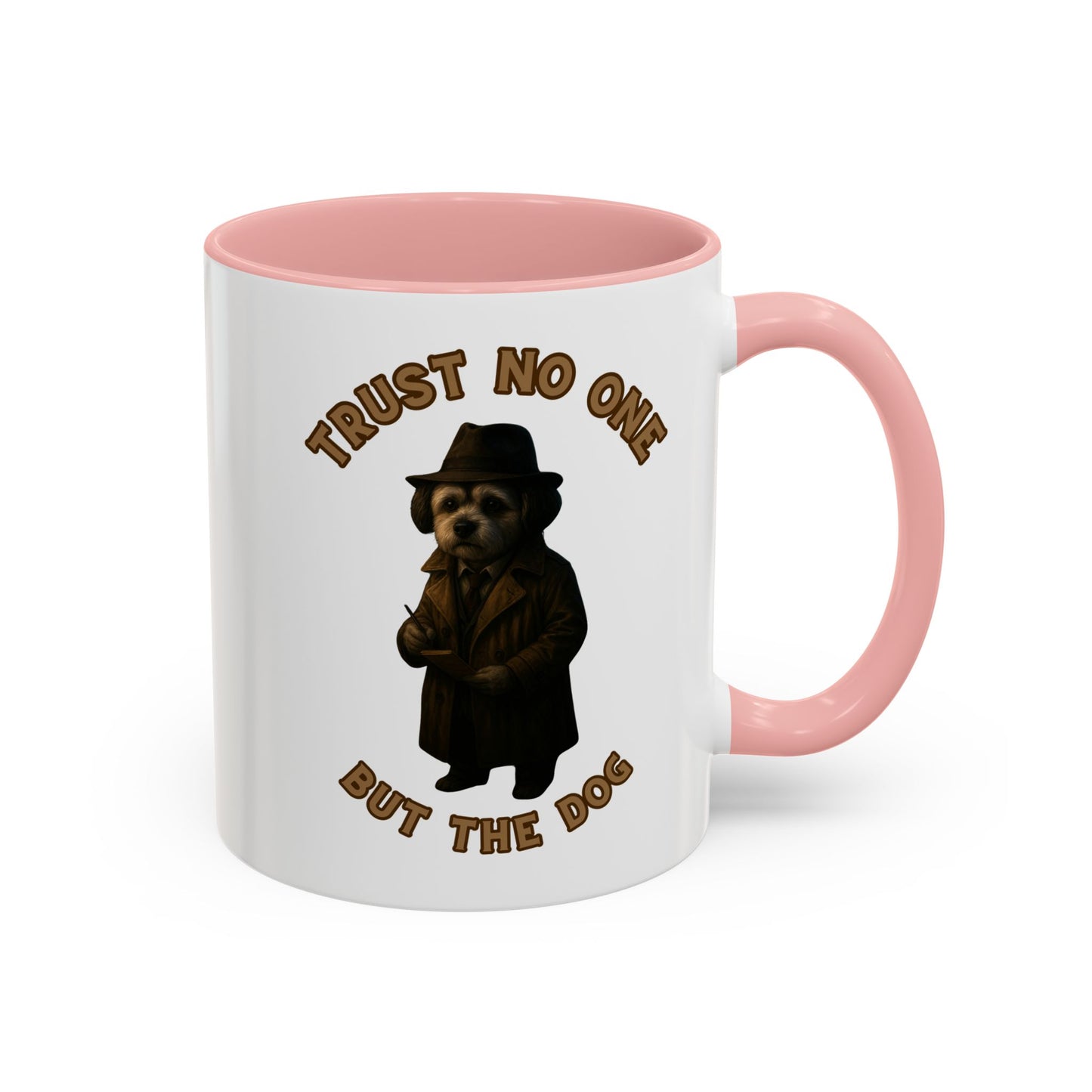 Accent Coffee Mug - Motivational Drinkware for Inspiration, Gift for Friends, Office Decor, Cozy Mornings, Unique Coffee Gift - Fantasy Dog Portraits