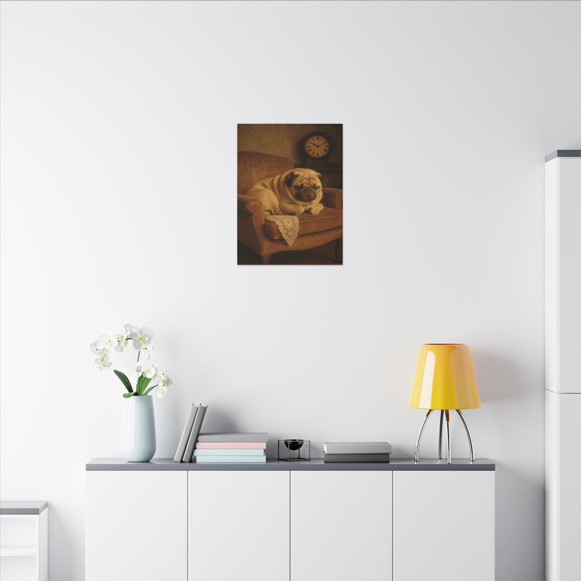 Pug's Perfect Moment-Fantasy Dog Portraits - Fantasy Dog Portraits