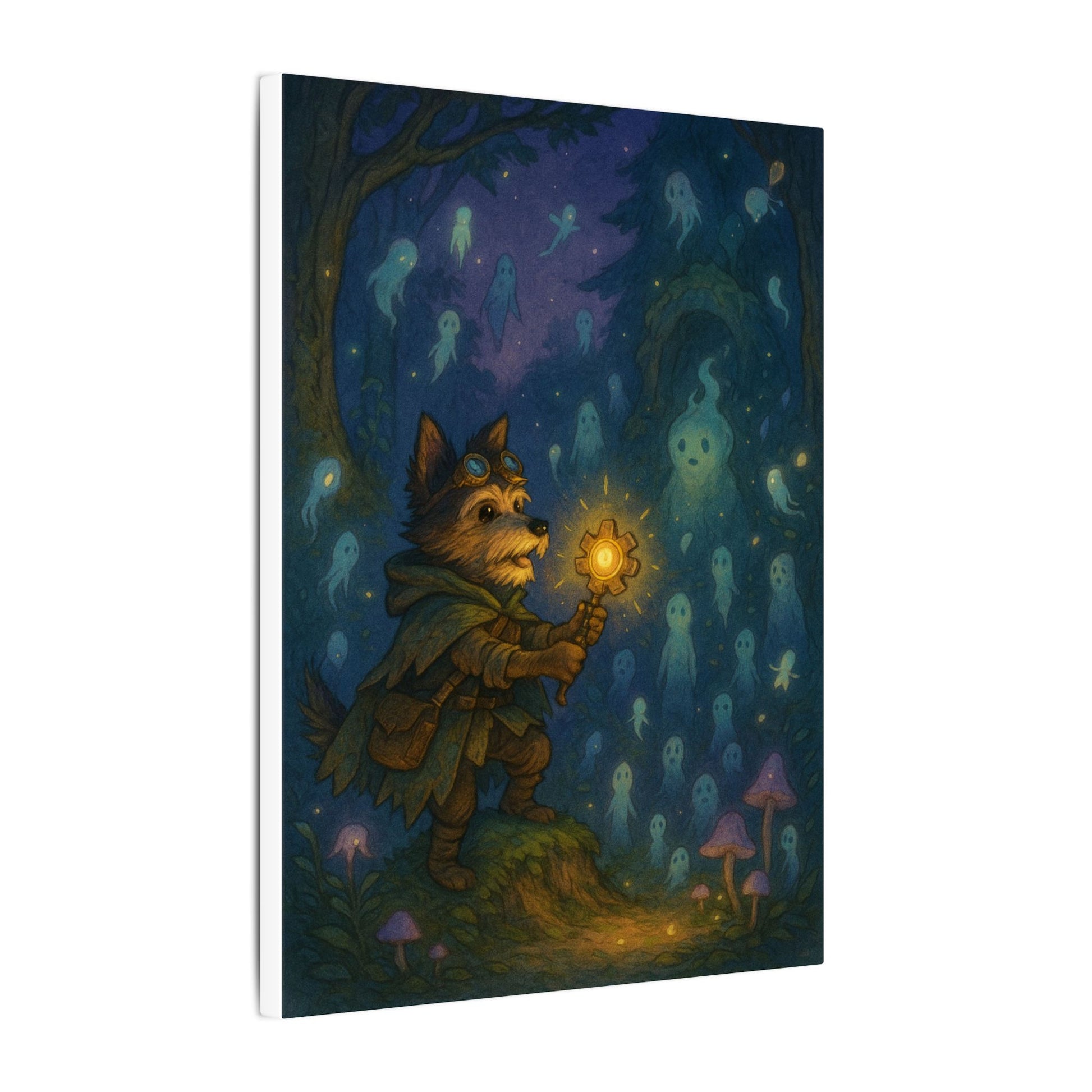 Spectral Guardian-Fantasy Dog Portraits - Fantasy Dog Portraits