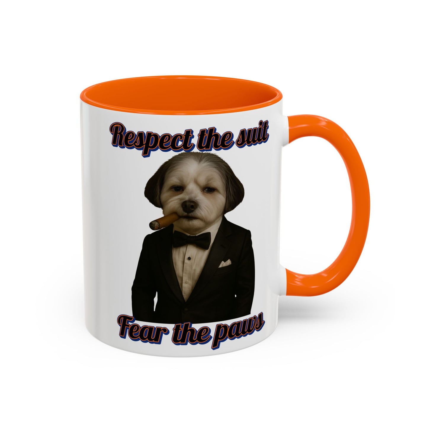 Dogfather Coffee Mug, Funny Gifts, K-9 Heroes, Dog Lover's Gift - Fantasy Dog Portraits